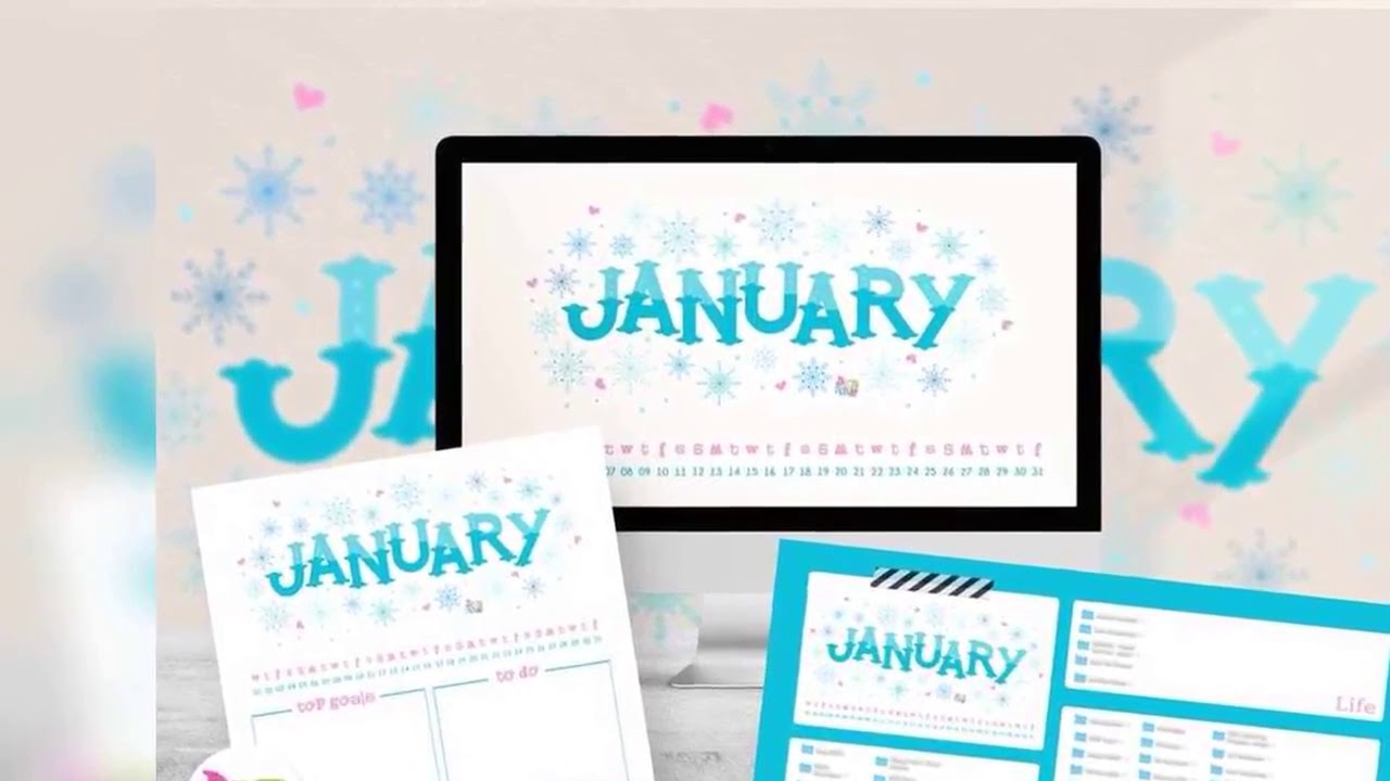 January 2020 calendar