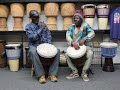 Djembe dsd 09235  09237 sound demo with bolokada conde  mamady wadaba kourouma