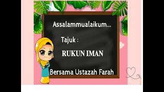 Pendidikan Islam Prasekolah bersama Ustazah Farah