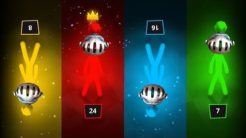 Stickman Party 1 2 3 4 Mini Games - Gameplay walkthrough Part 21 - ( iOS , Android )