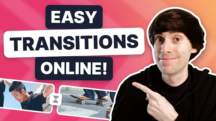 How to Add EASY Transitions Online - Video Editing Tutorial for Beginners
