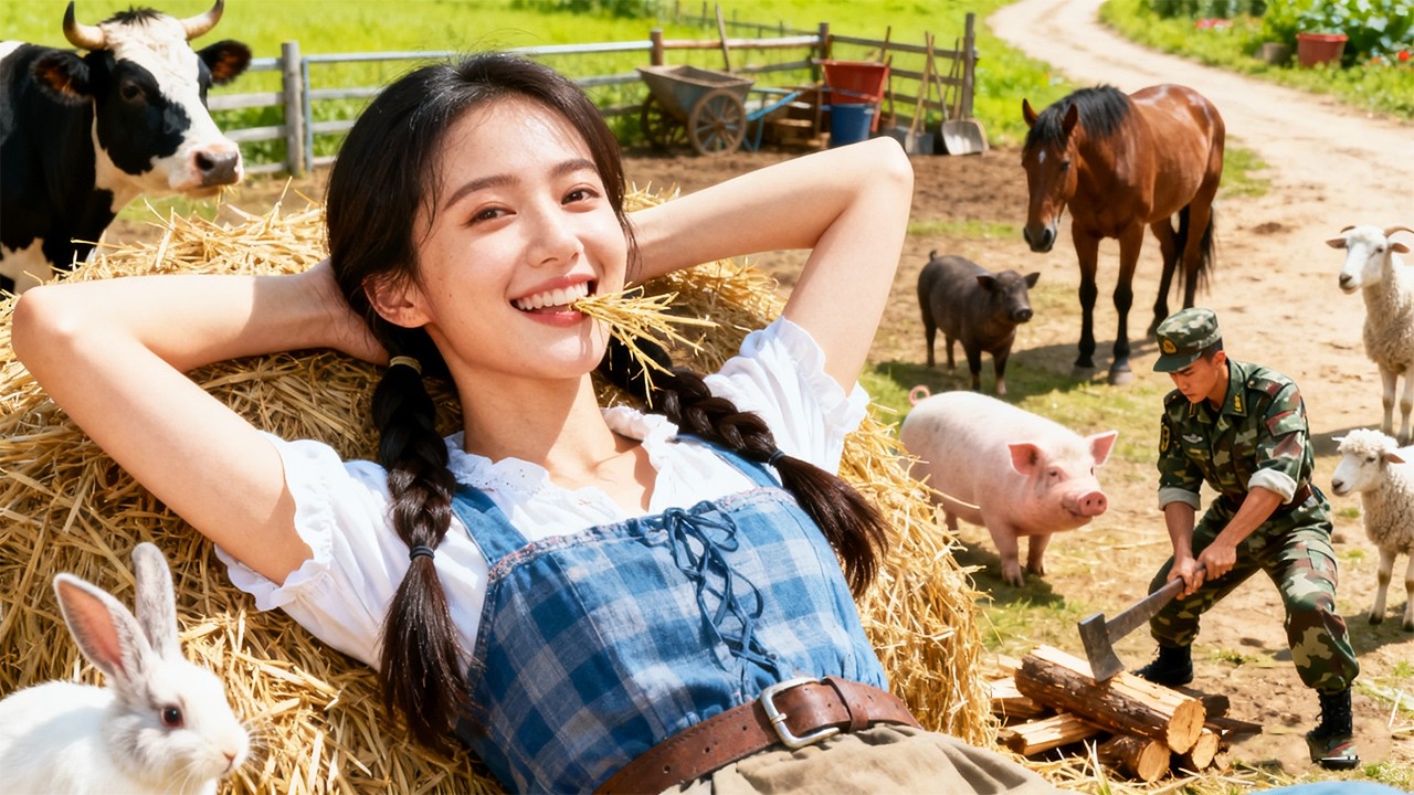 重生回来我先卷走渣男所有财产，再反手把他和小三送进局子。下乡火车上顺手帮了兵哥抓特务，结果他追到农场给我劈柴挑水。后来我成畜牧女王时，渣男正在我开的劳改农场喂猪。#女频#甜宠#复仇#重生