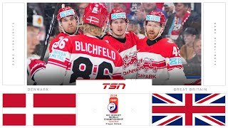 Denmark vs. Great Britain Highlights | 2024 Men's World Hockey Championship