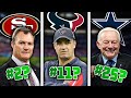 Ranking all 32 NFL GMs of 2020 from WORST to FIRST