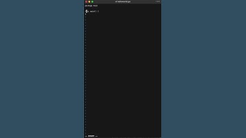 Golang: Hello, World! #golang #helloworld #shorts