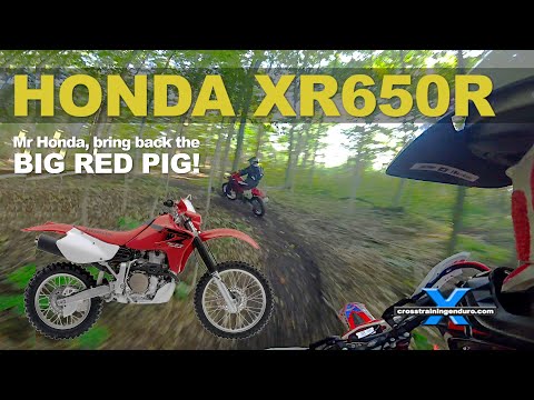 Honda XR650R review: bring back the big red pig, Mr Honda!︱Cross Training Enduro