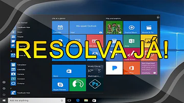 Como abrir o menu Iniciar do Windows?