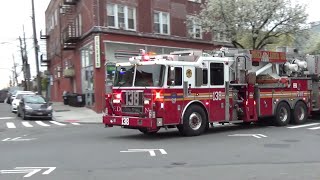 FDNY Tower Ladder 138 & Engine 289 responding to a 10-77 All Hands Fire on the 5th floor by JeffKnight109 1,717 views 2 weeks ago 28 seconds