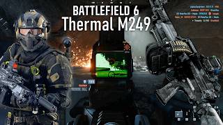 THERMAL M249: 6 K/D | Battlefield 6 Hagental Base