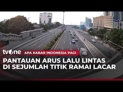Informasi Arus Lalu Lintas Pada Pantauan CCTV NTMC Polri | AKIP tvOne
