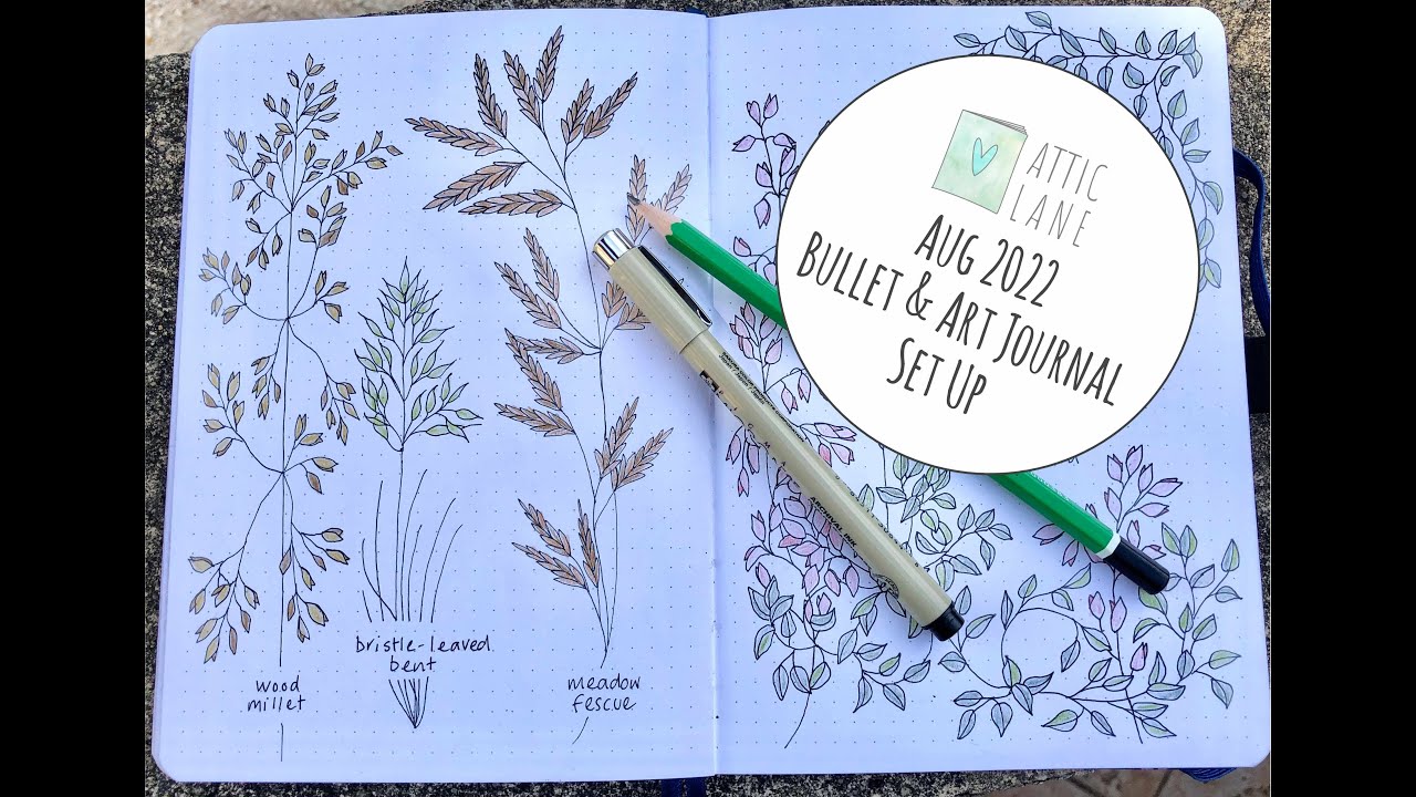 August 2022 Journal Planner - Plus 1 Leaf, Many Uses!