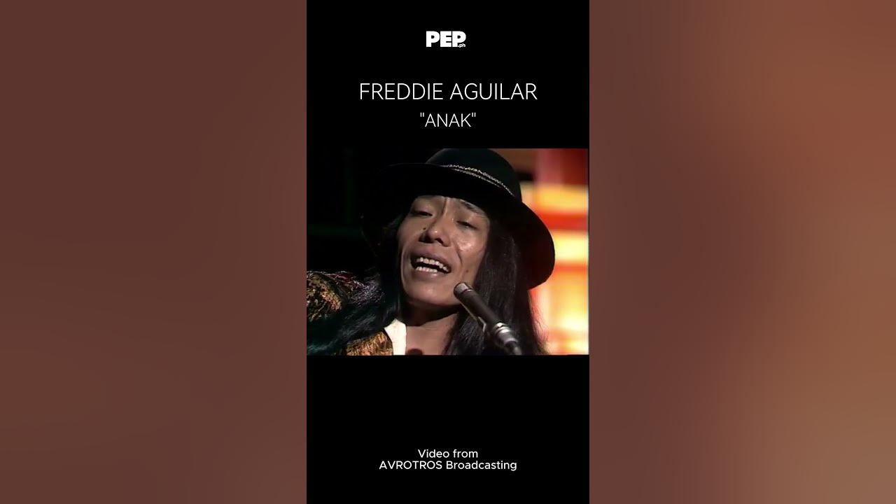 Freddie Aguilar sings his iconic song "Anak" | PEP #shorts