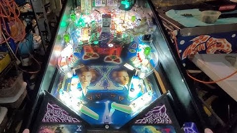 Part 9: Sega X Files Pinball Project. Miscellaneous tweaks and gift box opening!