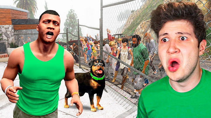 La CASA de FRANKLIN es una BASE ANTI ZOMBIE en GTA 5! 🏡🧟‍♂️ (Mods)