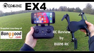 Eachine EX4 review - GPS 5G WIFI FPV with 4K HD Camera 3 Axis Stable Gimbal