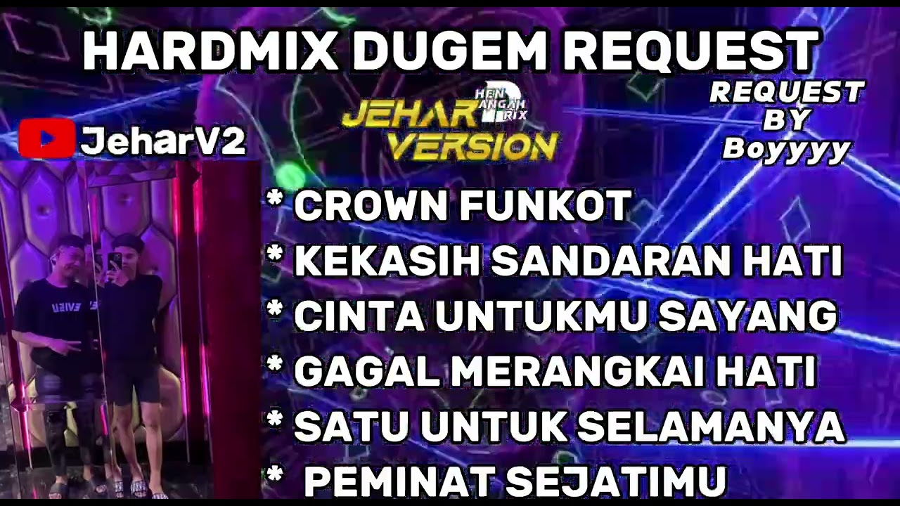 CROWN FUNKOT X KEKASIH SANDARAN HATI NONSTOP DUGEM HARDMIX (REQUEST BY Boyyyy)