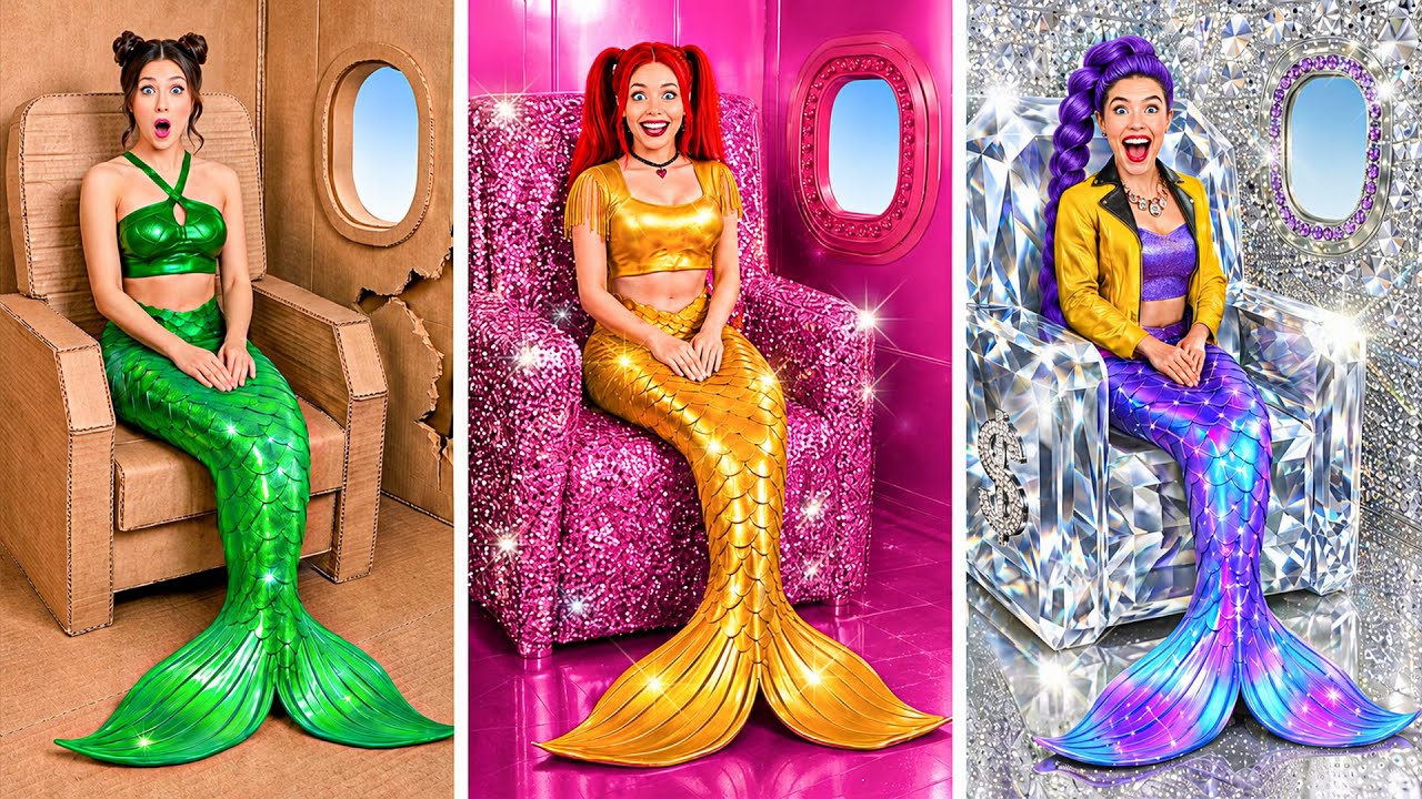 Demon Hunters Turned Into KPop Mermaids | Awesome Creative Challenge by Multi DO Girls