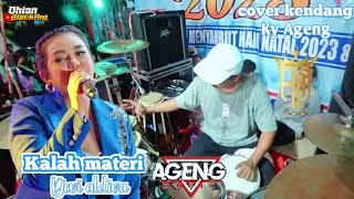 Ageng music//kalah materi cover kendang#kyageng