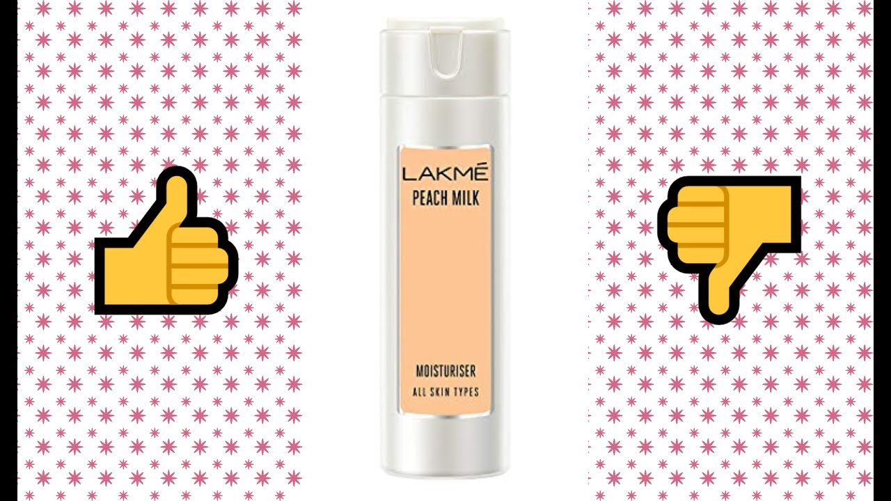 lakme peach milk moisturizer