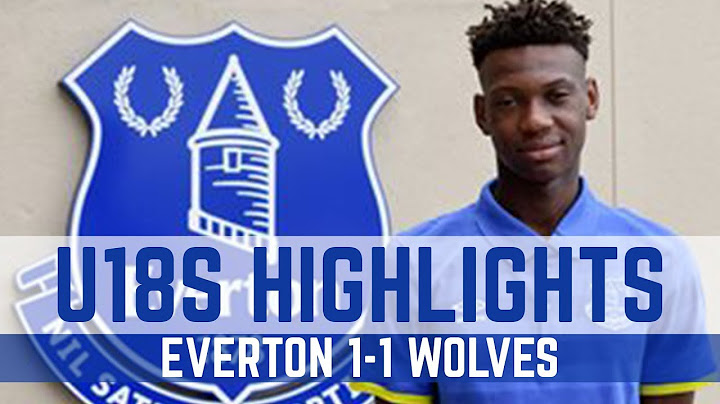 U18 HIGHLIGHTS: EVERTON 1-1 WOLVES