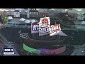 Wrestlemania 37 stage at Raymond James Stadium