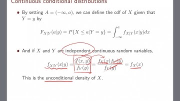 [Chapter 6] #9 Conditional distribution, the continuous case