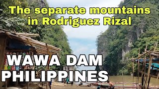 The separate mountains in Rodriguez Rizal | Wawa Dam Philippines | Taralets Walk Ph