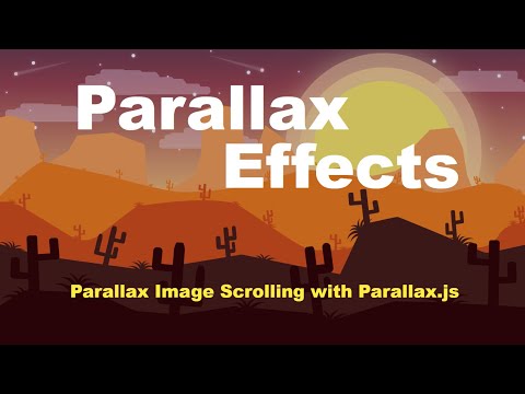 Parallax Image Scrolling Effects | Parallax.js | DevCoder