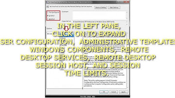How to Set Time Limit for Idle Remote Desktop Sessions
