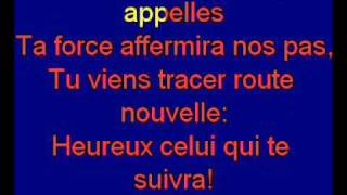 Video thumbnail of "Sur le chemin où tu appelles"