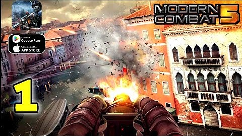 Modern Combat 5: Blackout Android Walkthrough - Gameplay Part-1 #moderncombat5