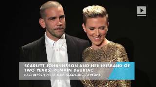 Report: Scarlett Johansson and husband Romain Dauriac split