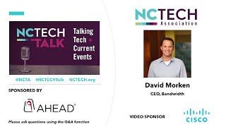 NC TECH Talk with Bandwidth's David Morken (June 3, 2020)