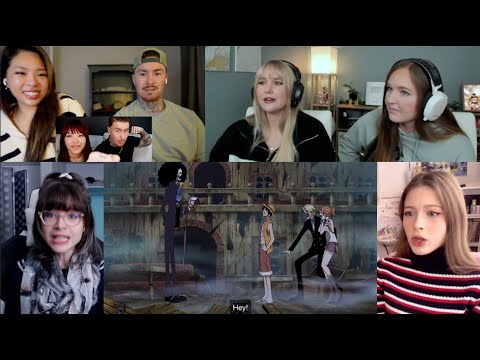 Episode 337 |"The Straw Hats meet Brook, The Living Skeleton"| One Piece Reaction Mashup |ワンピース