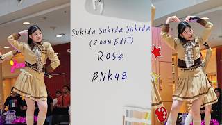 BNK48 - Sukida Sukida Sukida x Zoom Edit (Fancam Rose) BNK48 20th Single Roadshow @ Central Rama 9