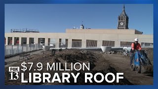 SLC library roof demolished to make repairs, build an oasis in $7.9 million project