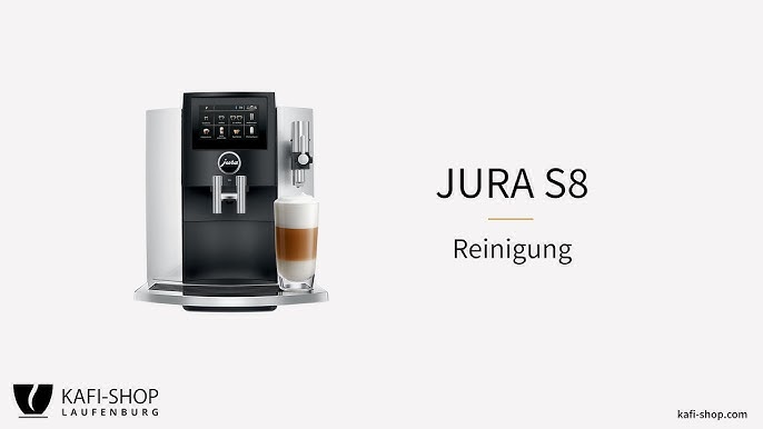 JURA S8 2018 - Milchsystem reinigen - YouTube
