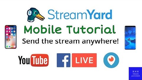Streamyard - Easy Mobile Tutorial (Tagalog) Android and IOS devices
