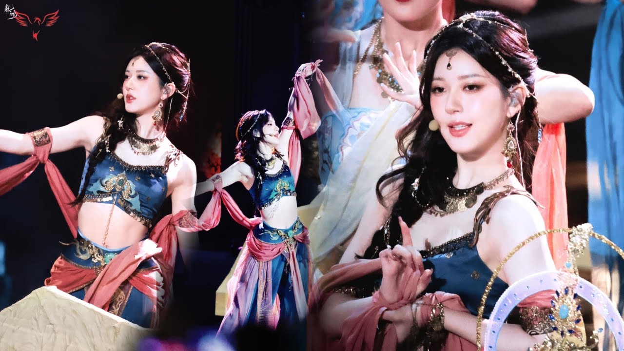 赵露思变身敦煌女神今晚惊艳全场#zhaolusi #赵露思 #