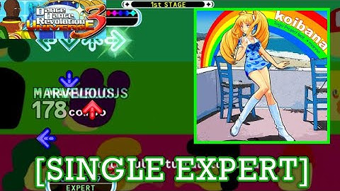 【DDR UNIVERSE 3(DLC)】 koibana / Togo Project feat. *manna [SINGLE EXPERT] 譜面確認＋Play