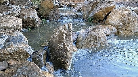 How to make a Waterfall - Landscaping Ideas - Part 6