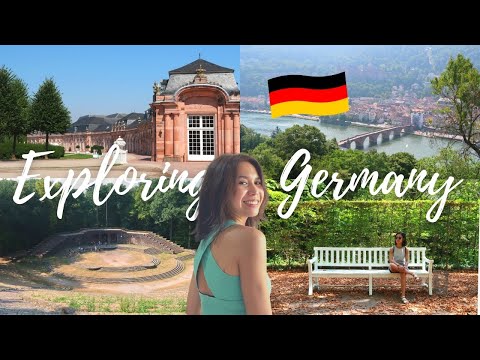 Exploring Germany Part 1 | Heidelberg & Schwetzingen | Travel Vlog