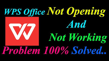 How to Fix WPS Office App  Not Opening  / Loading / Not Working Problem in Android Phone