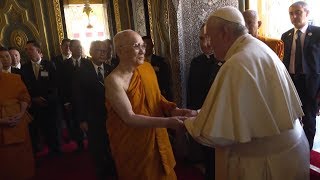 Reciprocal affection between pope and Buddhist Supreme Patriarch of Thailand