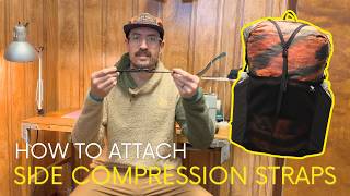 How to Attach Side Compression Straps to Your Cutaway Backpack