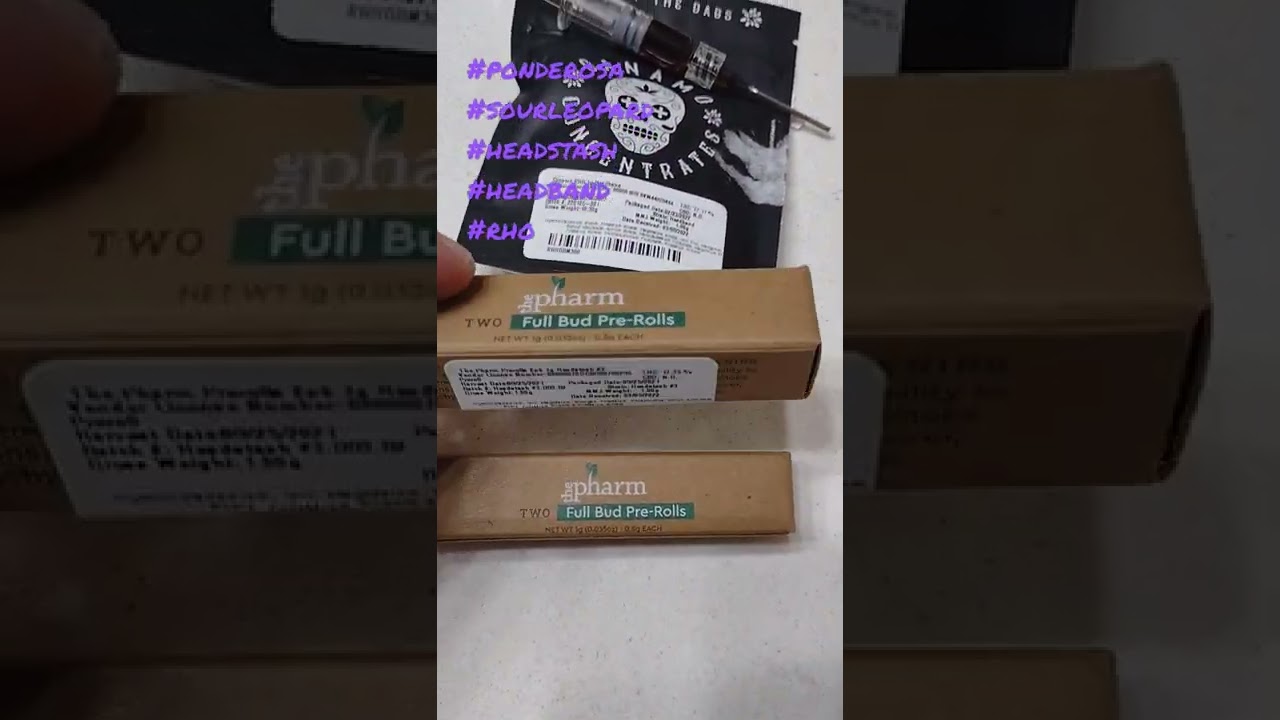 @ponderosa pickup: RHO, sour leopard 🐆 & headstash 3 @the__phram