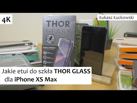 Jakie etui do szkła THOR GLASS dla iPhone XS Max | Rzut Oka