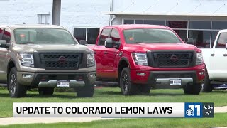 WATCH: Buying a new car? Colorado's law changes Wednesday, aimed at protecting your purchase Net Worth