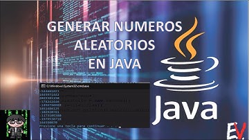 GENERAR NUMEROS ALEATORIOS (RANDOM), ALEATORIOS NEGATIVOS Y POR RANGO EN JAVA