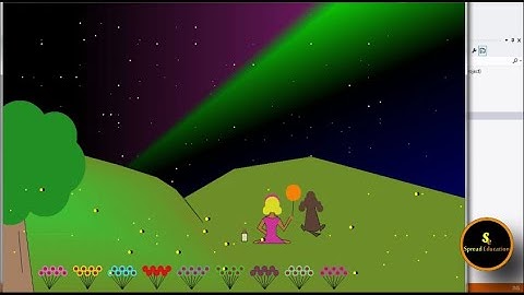 Northern Light Project Demo in OpenGL with Keyboard and Mouse interaction | Computer Graphics